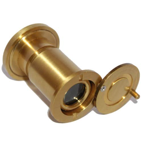 Buy RiseOm Brass Door Peephole (Door Eye) 180 Degree Viewer (Shutter