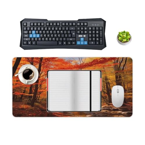 Mouse pad de goma grande resistente al agua 60x30 cm miniatura 4