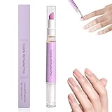 Cuticle Pusher Oil Pen - 2026 New Sassy Ceramic Tip Cuticle Remover Pens, 2-in-1 Nail Care Tool Moisturizer & Pusher for Dry Nails, Hydrates Cuticles, Promotes Nail Shine & Smoothness