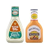 Ken's Steak House Variety, 1 Ken's Steak House Buttermilk Ranch Dressing, 16 FL OZ, 1 Sweet Baby Ray's Dipping Sauce, Secret Sauce, 14 OZ, 1 CT