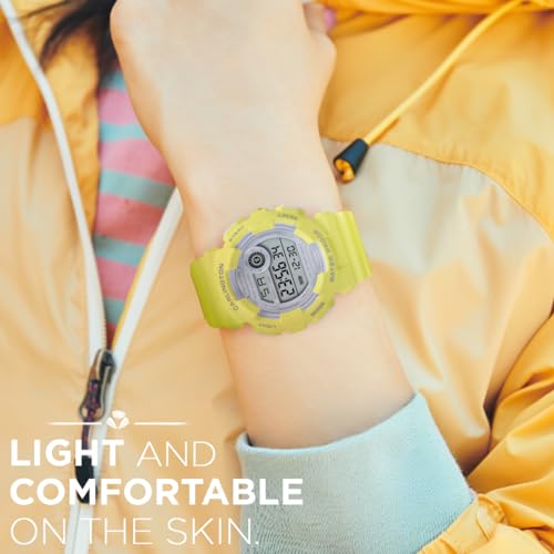 Image of Carlington Kids Digital Watch for Boys and Girls Age 3 to 14 Years Multicoloured Band with Alarm and Date Display - 9121
