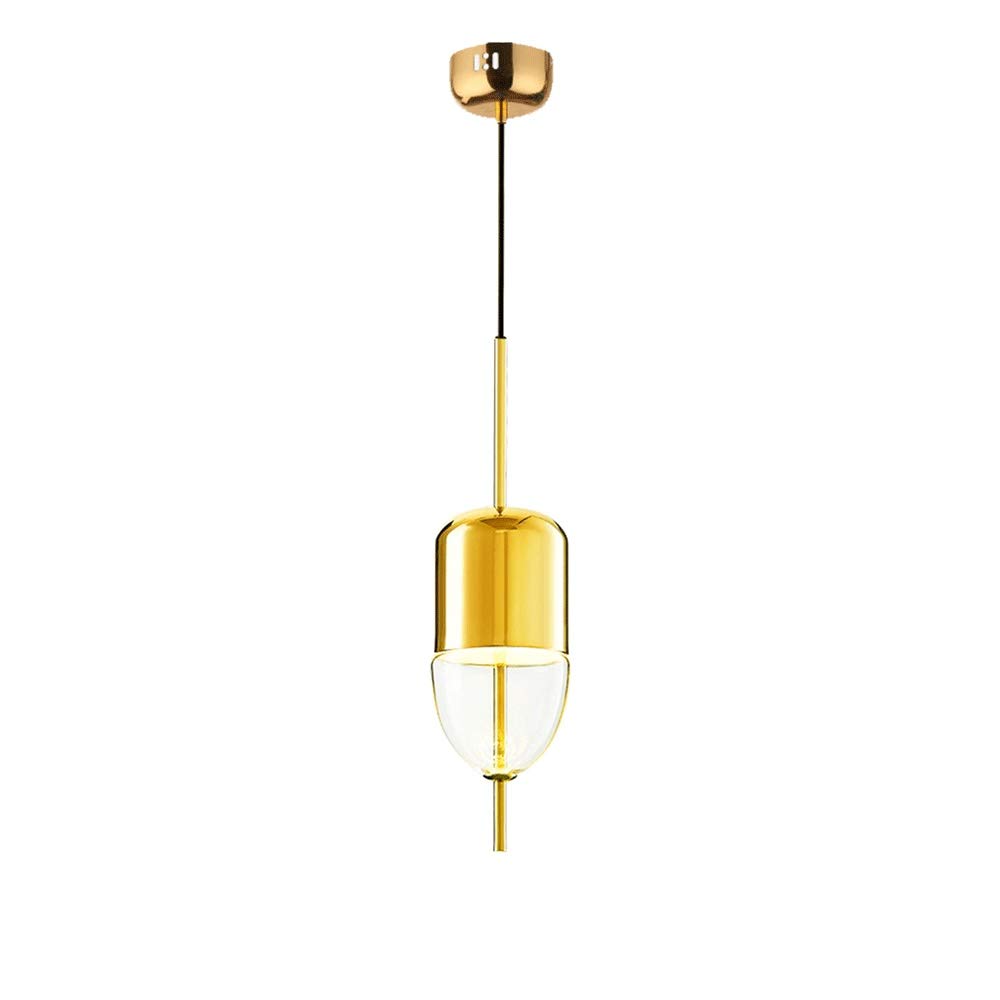 Plafonnier LED en aluminium et verre soufflé pour intérieur contemporain - 8
