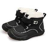 Centipede Demon Toddler Boots Boys Girls Winter Boots Waterproof Fleece Kids Snow Boots Faux Fur Booties Warm Walking Shoes for Indoor Outdoor 11 Little KId