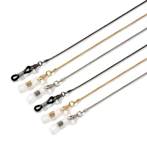 Image of Damanse Eyeglass Chain,8 Pcs Beaded Eye Glasses Strap Holders around Neck For Women