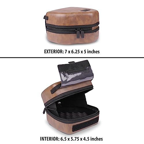 image for USA GEAR Hard Shell DSLR Camera Case with Molded EVA Protection, Quick