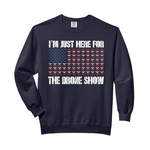 Funny 4th of July Drone Show Sweatshirt