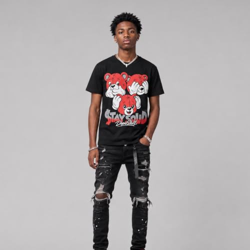 Image of DopeSkill Graphic Tee Streetwear Hip Hop Hypebeast Street Style Unisex T-Shirt Sneaker Colour Matching Shirts Cute Graphic