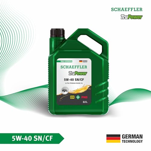 Image of 5W-40 Fully Synthetic Engine Oil for Cars | Ultra Premium Engine Oil for Diesel & Petrol Engines (SN /CF, 3.5L)