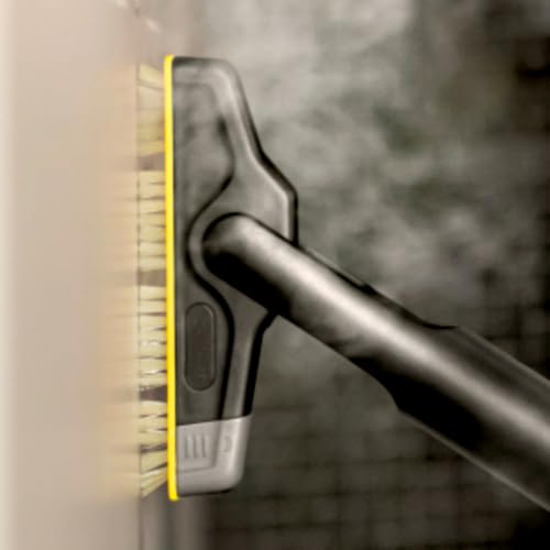 Dampfreiniger Zubehör Für Kär XXL Fugenbürste mit flexiblem Gelenk, Fugenbürsten-Set für Kär Dampfreiniger, Hygienische Reinigung für Zement- & Fliesenfugen