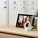 Cinnado 5MP Babyphone mit Kamera - 5G/2,4GHz Überwachungskameras Innen, WLAN Kamera Indoor, 360 Grad Hundekamera mit Bewegungsverfolgung, kompatibel mit Alexa