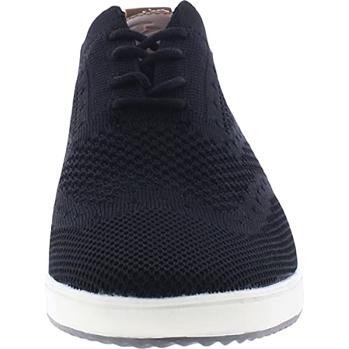 Izod Mens Breeze Knit Casual And Fashion Sneakers Black 10.5 Medium (B,M) #TOP2