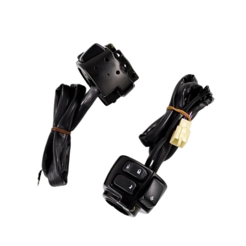 Arnés de cableado e interruptores de 25 mm para mandos de motocicleta Harley 1996-2012 2
