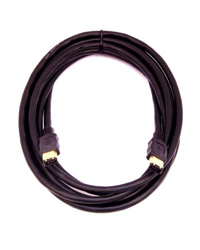 FIBRIONIC Câble Firewire IEEE 1394-6 Pin vers 6 Pin - 3 m