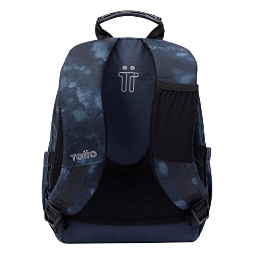 Mochilas niños ergonómicas y resistentes TOTTO Tempera con espalda acolchada 3