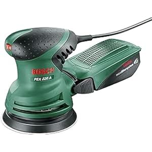 Bosch Home And Garden Excenterschuurmachine PEX 220 A (220 W, In Doos), Groen