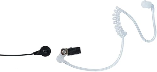 Miniatura 3 de Caroo Auriculares de radio para Kenwood de 2 pines con micrófono PTT para Baofeng UV-5R BF-888S BF-F8HP UV-82 UV-82HP UV-82HP UV-82C Kenwood TK-2107