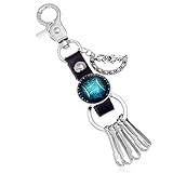✅ 【Aplicaciones amplias】 -el llavero es adecuado para colgar llaves, juguetes, etc. y sujetarlos de forma segura a un cinturón o bolso de mano para evitar que se pierdan o sean robados.