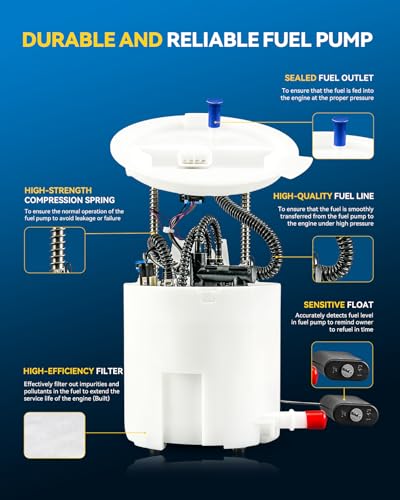 Image of PHILTOP Electric Fuel Pump Assembly FG1557 Fit for Ford Mustang
