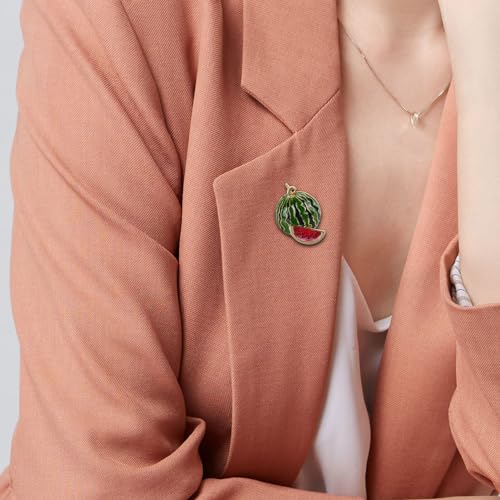 Palestine brooch pastèque émail vêtement métal badge fruit épingle - 5