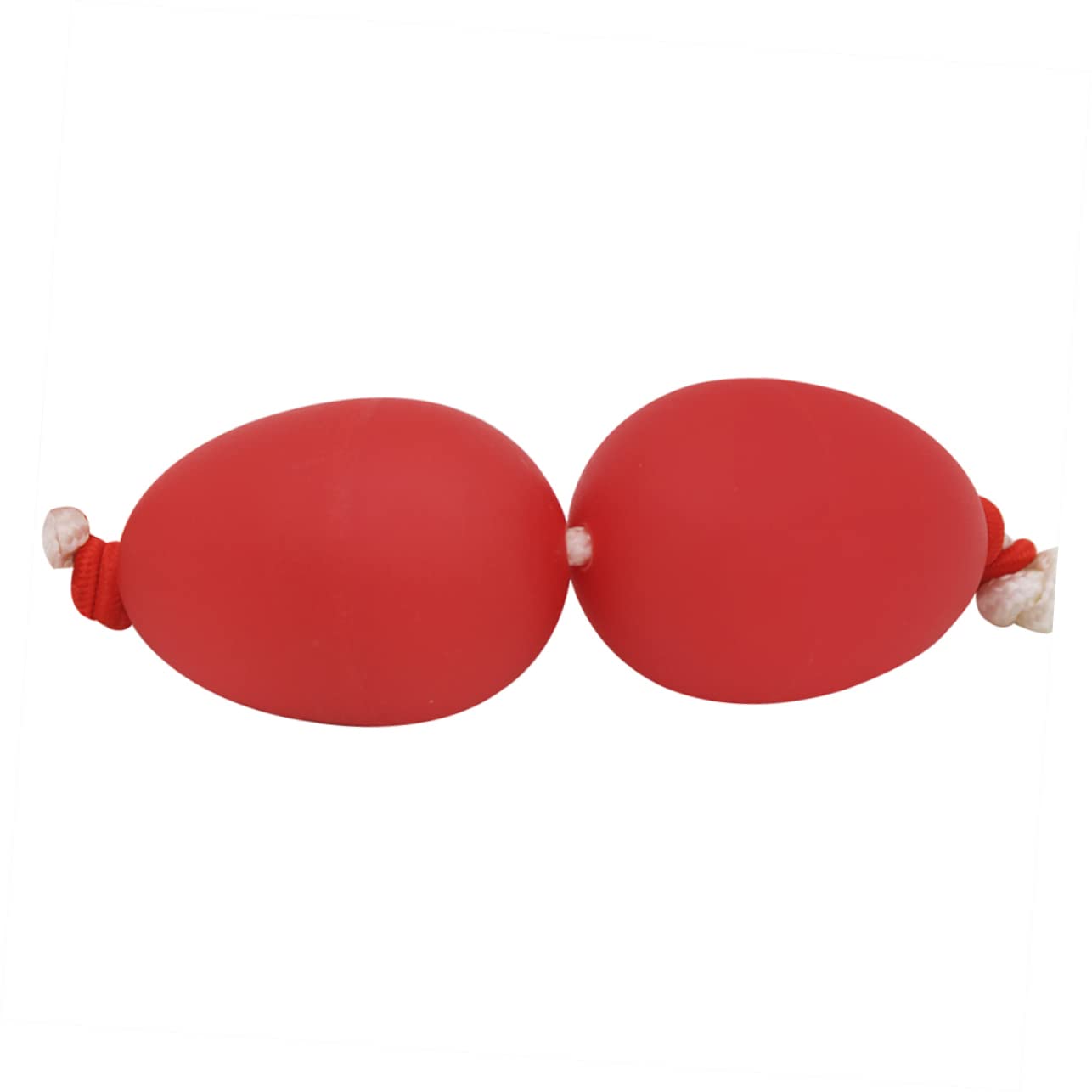 JOINPAYA Plastic Egg Musical for Vibrant Red African Drum Accompaniment Instrument Easy to Use Percussion Tool for Students