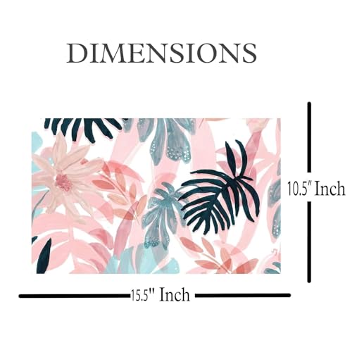 Image of Laptop Skin Stickers HD Quality Sticker for Laptops Upto 15.6 inch (Dustproof|Waterproof|Scratchproof|Reusable) - PK Flower RON3