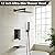 Midanya Rain Shower System Tub Shower Faucet Set Square Rainfall Head with Handheld Sprayer and Waterfall Tub Spout Rough-in Valve Included,12 Inch Matte Black