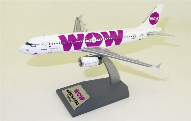 Amazon.com: JFOX Wow AIR for Airbus A320-232 LZ-Wow with Stand