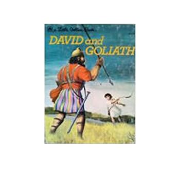 Board book a Little Golden Book DAVID and GOLIATH - 1974 Book