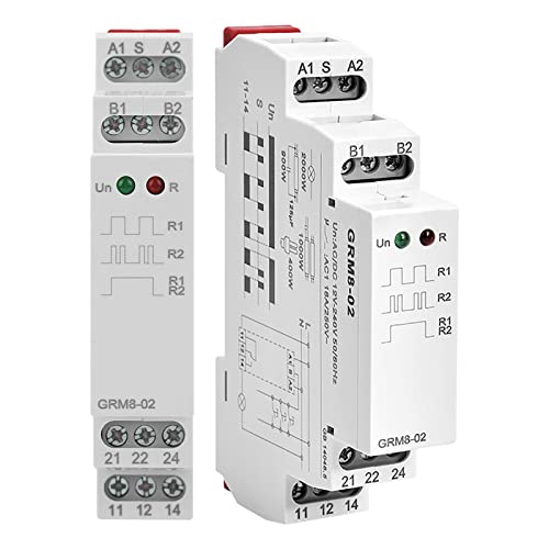 Relé de impulso DIN 16A de 230V con memoria para control de iluminación 3