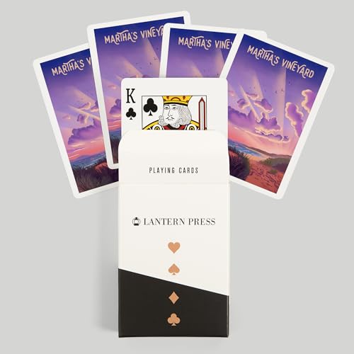 Martha's Vineyard Naipes de Poker 52 Cartas miniatura 6