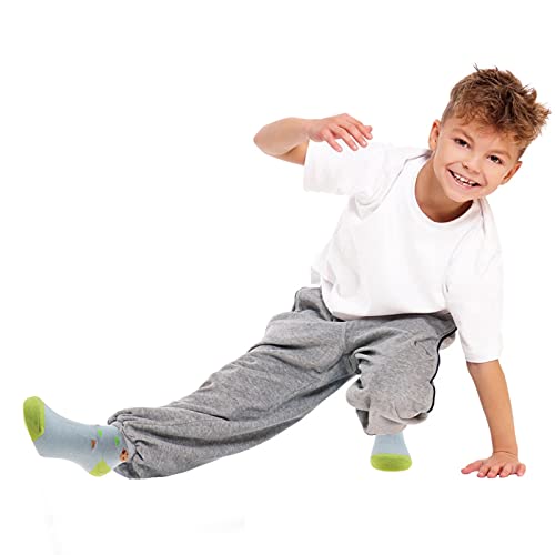 Yafane 12 paar babysokken, antislipsokken, antislip, babysokken, antislip, voor 0-7 jaar, baby's, pasgeborenen, kinderen… - Image 6