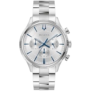 Bulova Classic 6-Hand Chronograph Quartz Watch 96A321