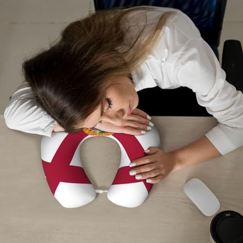 Almohada ajustable de poliéster talla única negro miniatura 7