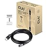 Club 3D DisplayPort 1.4 verlengkabel 8K60Hz DSC1.2 HBR3 HDR bidirectionele stekker/bus 3m