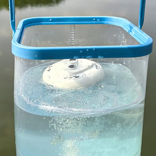 Pompe à air d'aquarium puissante avec aérateur flottant pour grand lac