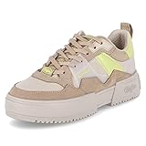 Material: Kunstleder Buffalo RSE V2 - Sneaker Low - Vegan Nubuck - Beige/Lime Kunstleder 39 EU