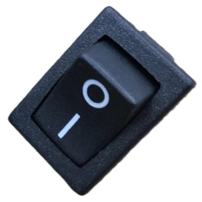 2Pc New SR-06 6.5A 250V 2 pin 2 Position Rocker Switch