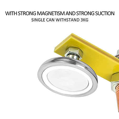 BAYTORY Upgrade Magnetic Welding Support Ground Clamp Tools, Welding Magnet Head Strong Magnetism Large Suction, Copper Tail Welding Accessories Stability Clamps - Image 7