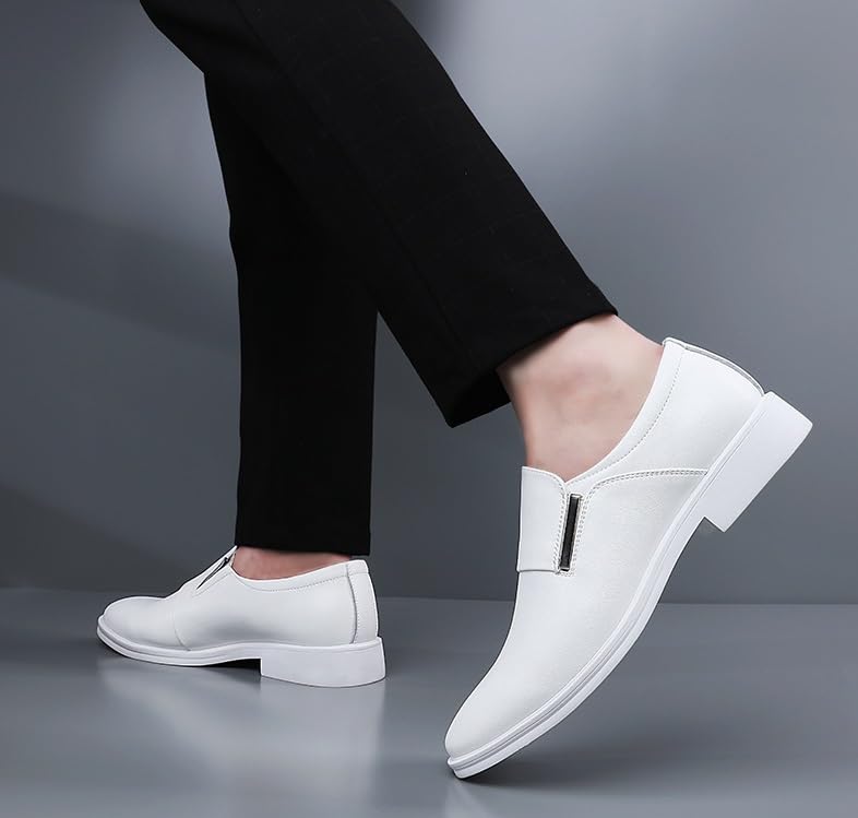 Men's Slip-On Orthopedic Dress Shoes Modern Leather Business Comfort Formal Shoes Non Slip Office Wedding Formal Modern Oxfords for Men3