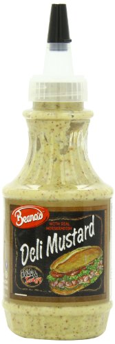 Beano's Bold & Tangy Deli Mustard, 12/8 Ounce Bottles