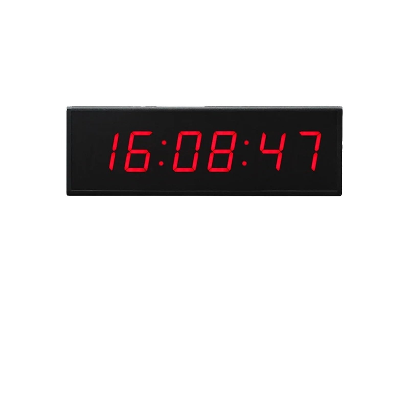 Double-Sided Countdown Timer And Reminder, Red Conference Speech And Debate Competition, Professional LED Clock, 1.8"