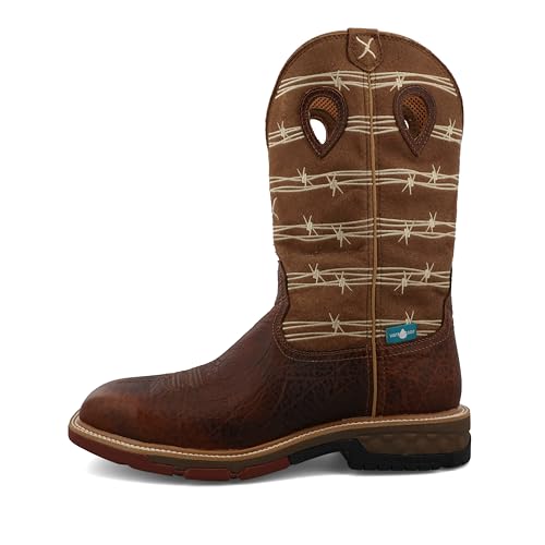 Image of Twisted X Men's 12 inch Pull on Alloy Toe Waterproof Western Work Boot
