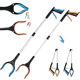 Pince Ramasse Objet, 2pcs Outils de Ramassage, Pince de Préhension, Pince Telescopique ave...