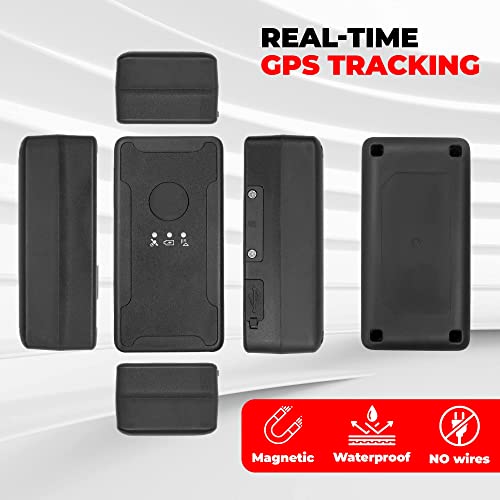 Global View Mini Magnetic GPS Tracker for Vehicles – Subscription Required, Hidden, Magnetic Backing, Real-Time GPS Tracking, 24-Day Battery Life, Fleet Tracking Software, Geofence & Speed Alerts by Global-View.Net - Image 4