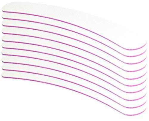 Lima professionale bianca curva, grana 100/180