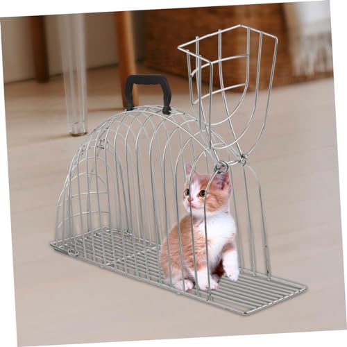 GRIRIW Gaiola De Banho Para Animais De Estimação Gaiola De Banho Portátil Para Gatos Gaiola Para Gat