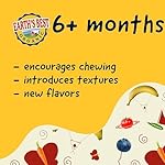 Earth's Best Organic Baby Food Pouches, Fruit and Grain Puree for Babies 6 Months and Older, Organic Apple Peach and Oatmeal Puree, 3.5 oz Resealable Pouch (Pack of 12) (Packaging May Vary) - Image 3