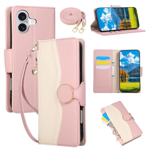 Mldjomid ������ iPhone 17 �P�[�X �蒠�^ �p�� ��phone17 �X�}�z�P�[�X �V�����_�[ �����ӂ���17 �p �P�[�X�蒠�^ �A�C�t�H��17 �g�уJ�o�[ 6.3�C���`�Ή� iPhone 17 �蒠�^�P�[�X ���z�^ ���K���� �}�O�l�b�g��