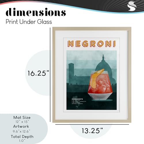 Affiche Negroni Brett Blumenthal pour habiller un mur vide avec élégance