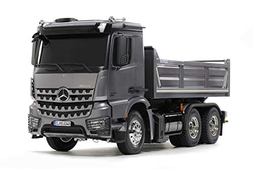 TAMIYA 300056357 MB Arocs 1:14 RC 3348 Camion arrière 3 axes, non laqué